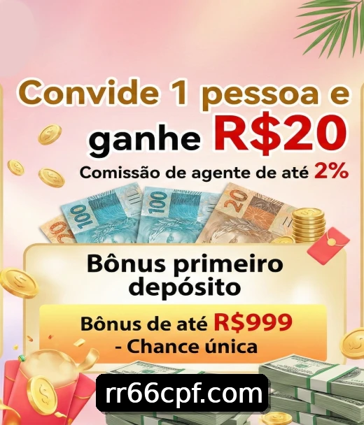 Bônus ao se registrar no rr66